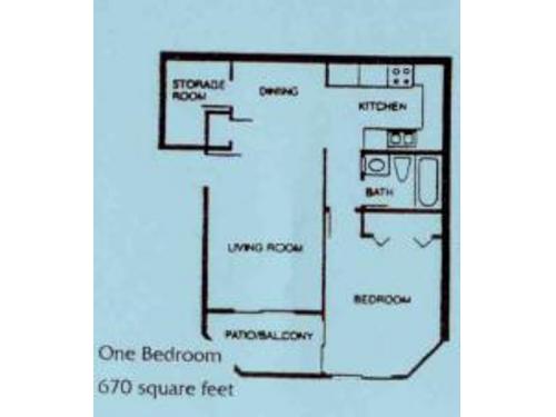 Papago Park Apartments Phoenix Floor Plan Layout