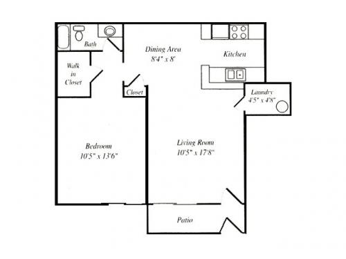 Eden Apartments Tempe Floor Plan Layout