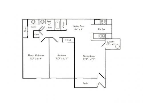 Eden Apartments Tempe Floor Plan Layout