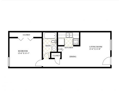 Gator View Gainesville Floor Plan Layout