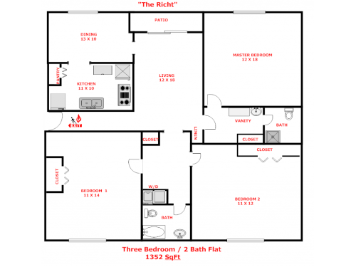 College Glen Athens Floor Plan Layout