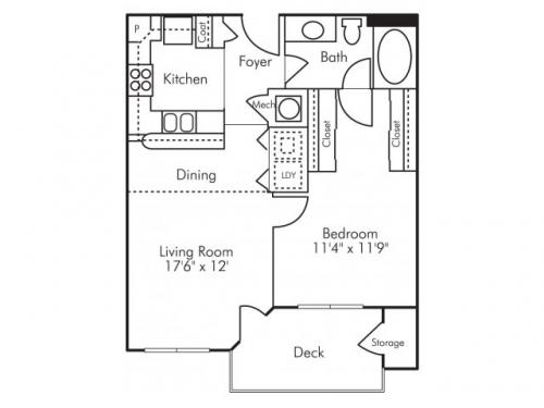 Highland Lake Apartments Decatur Floor Plan Layout