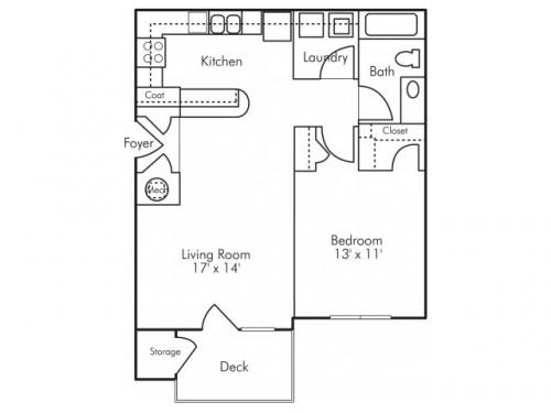 Highland Lake Apartments Decatur Floor Plan Layout