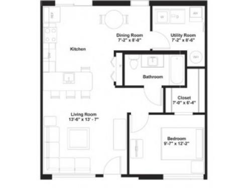 Ansley Forest Apartments Atlanta Floor Plan Layout