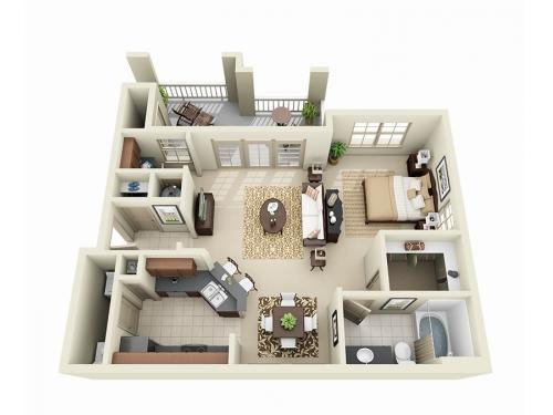 Stone Creek at Druid Hills Atlanta Floor Plan Layout