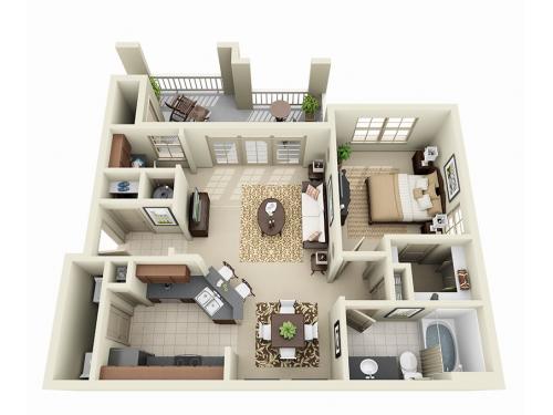 Stone Creek at Druid Hills Atlanta Floor Plan Layout