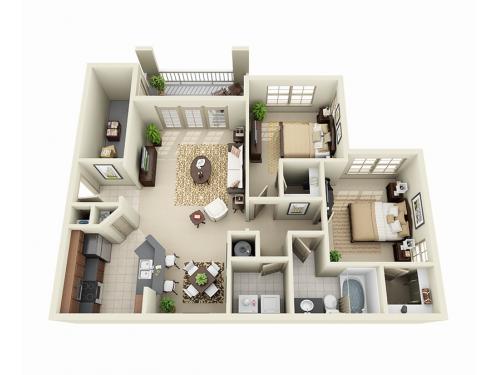 Stone Creek at Druid Hills Atlanta Floor Plan Layout