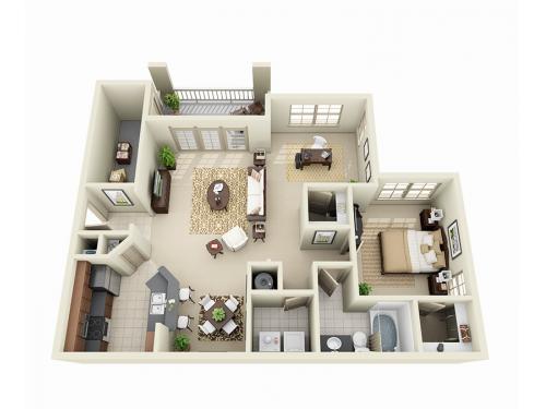 Stone Creek at Druid Hills Atlanta Floor Plan Layout