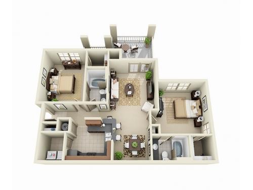 Stone Creek at Druid Hills Atlanta Floor Plan Layout