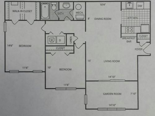 Viridian Decatur Floor Plan Layout