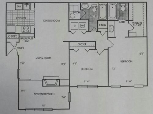 Viridian Decatur Floor Plan Layout