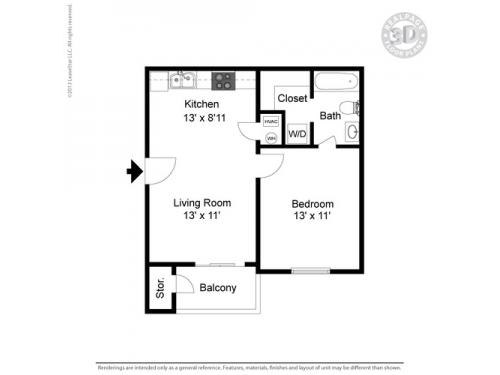 Sloan Square Atlanta Floor Plan Layout