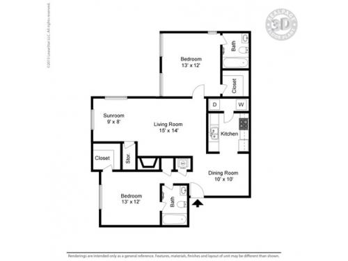 Sloan Square Atlanta Floor Plan Layout