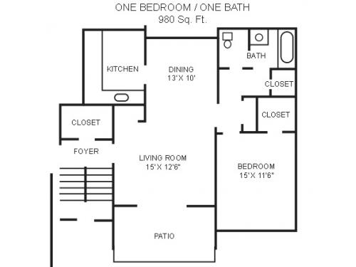 West Towne Manor Knoxville Floor Plan Layout