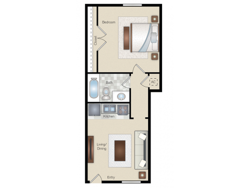 The Point on Redmond College Station Floor Plan Layout