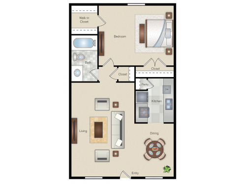 The Point on Redmond College Station Floor Plan Layout