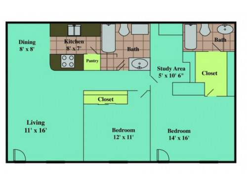 Stratford Place Lubbock Floor Plan Layout