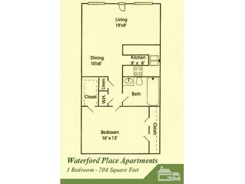 The Landing at Pinewood Park Lubbock Floor Plan Layout