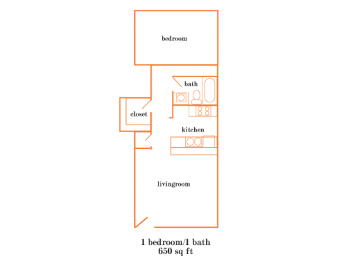 Ventura Flats Lubbock Floor Plan Layout